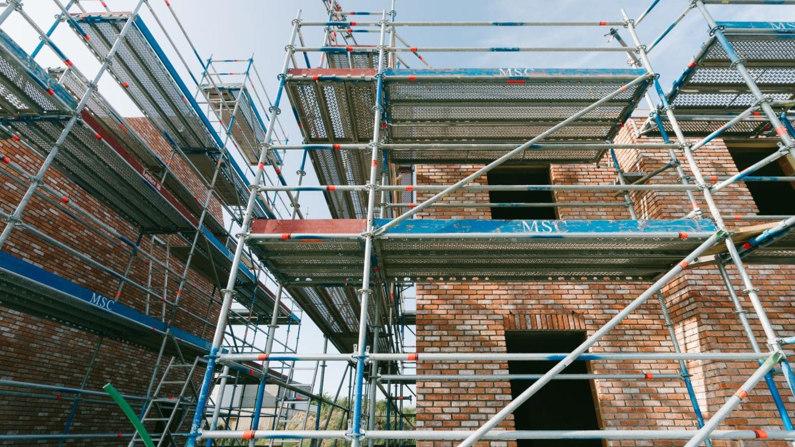 Stellingen bij nieuwbouwwoningen
